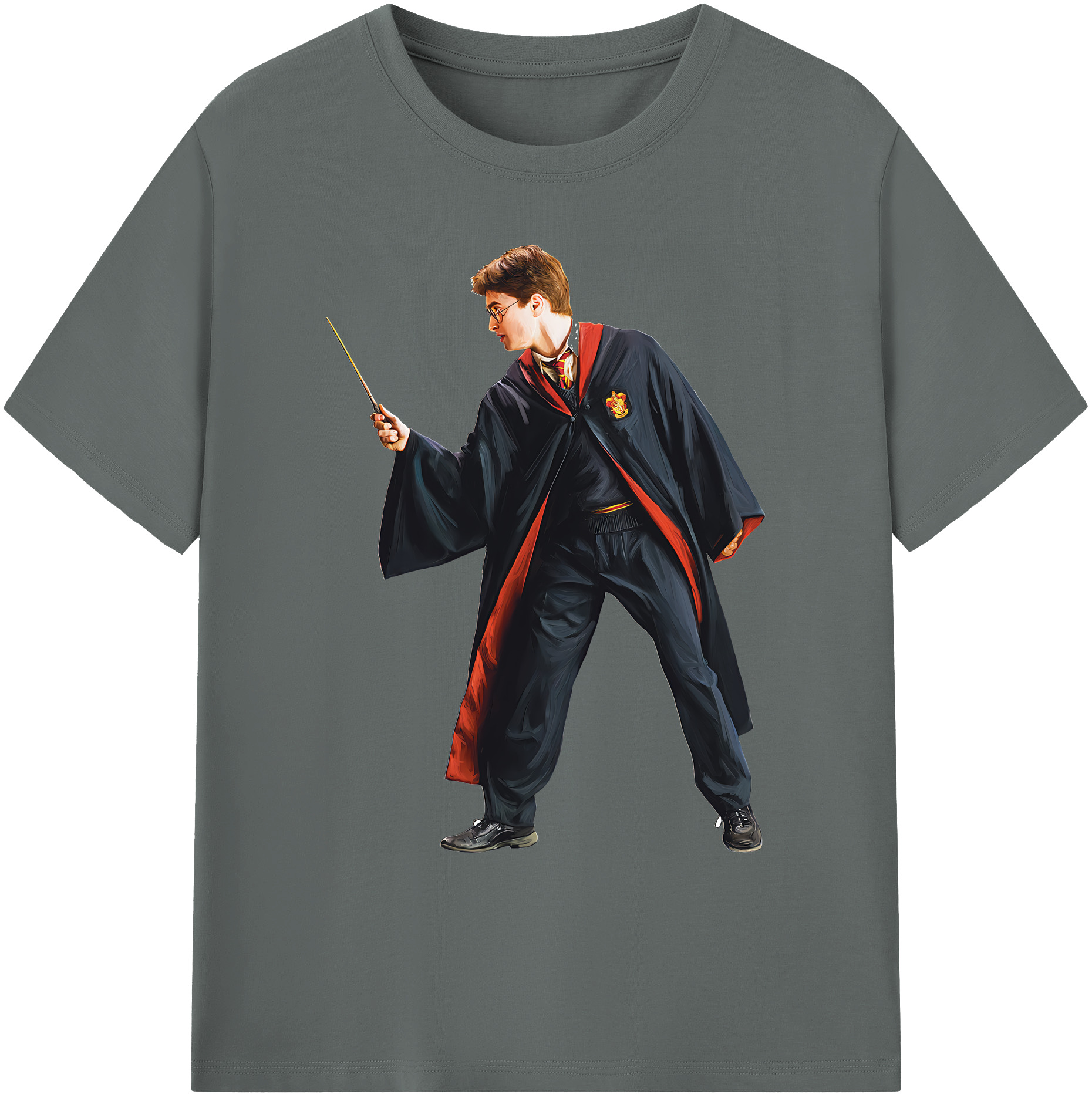 （画像用） Harry Potter ハリー・ポッターシリーズ 綿100％ メンズ半袖Tシャツ｜肌触りやわらか＆通気性
